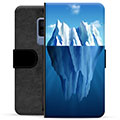 Étui Portefeuille Premium Samsung Galaxy S9+ - Iceberg