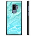 Coque de Protection Samsung Galaxy S9+ - Marbre Bleu