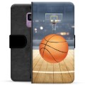Étui Portefeuille Premium Samsung Galaxy S9 - Basket-ball