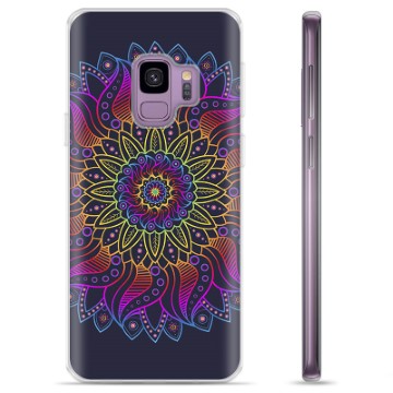 Coque Samsung Galaxy S9 en TPU - Mandala Coloré