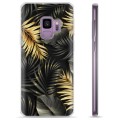 Coque Samsung Galaxy S9 en TPU - Feuilles Dorées