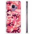 Coque Samsung Galaxy S9 en TPU - Camouflage Rose