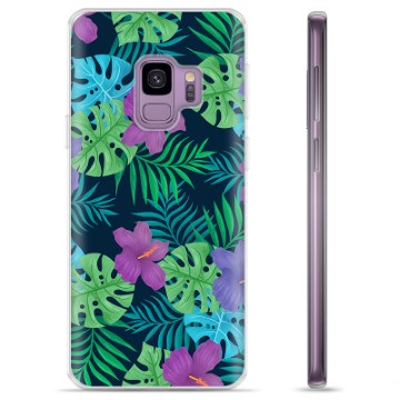 Coque Samsung Galaxy S9 en TPU - Fleurs Tropicales