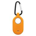 Étui Samsung Galaxy SmartTag 2 en Silicone avec Porte-clés - Orange