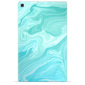 Coque Samsung Galaxy Tab A 10.1 (2019) en TPU - Marbre Bleu