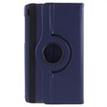 Étui à Rabat Samsung Galaxy Tab A7 Lite Rotatif 360 - Bleu
