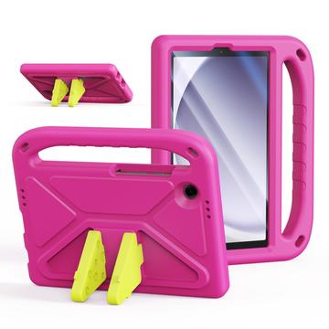 Étui antichoc Samsung Galaxy Tab A9 en EVA pour enfants avec béquille Dux Ducis Puff - Rose