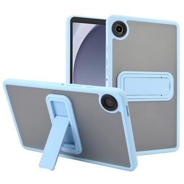 Étui hybride antichoc Samsung Galaxy Tab A9 avec béquille - Azur Clair