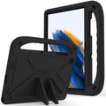 Coque Samsung Galaxy Tab A9+ Antichoc Portative pour Enfants - Noire