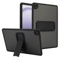 Étui hybride antichoc Samsung Galaxy Tab A9+ avec béquille - Noir