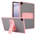 Étui hybride antichoc Samsung Galaxy Tab A9+ avec béquille - Rose