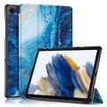 Étui à Rabat Smart Samsung Galaxy Tab A9+ - Série Tri-Fold - Vague