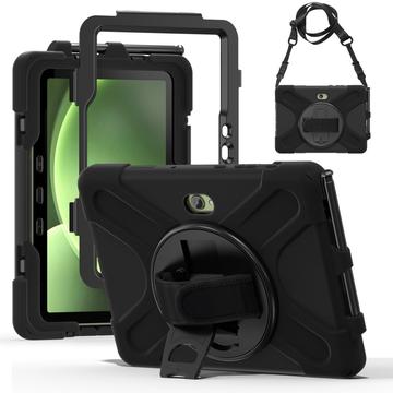 Étui Samsung Galaxy Tab Active5 Pro avec Sangle Heavy Duty 360 - Noir