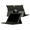 Etui Rotatif pour Samsung Galaxy Tab 2 10.1 P5100, P7500 - Noire