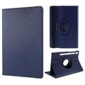 Étui folio rotatif 360 Samsung Galaxy Tab S10 FE+ - Bleu foncé