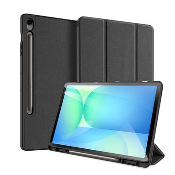 Étui à Rabat Samsung Galaxy Tab S10 FE+ Smart Tri-Fold Dux Ducis Domo - Noir