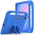 Coque Samsung Galaxy Tab S10 FE+ Antichoc Portative pour Enfants - Bleu