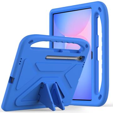 Coque Samsung Galaxy Tab S10 FE+ Antichoc Portative pour Enfants - Bleu