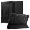 Étui à Rabat Samsung Galaxy Tab S10 FE+ Spigen Rugged Armor Pro - Noir