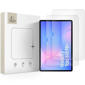 Protecteur d\'écran en verre trempé Samsung Galaxy Tab S10 FE+ Tech-Protect Glass Fit+ - 2 Pcs. - Noir