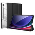 Étui à Rabat Samsung Galaxy Tab S10 Ultra Tri-Fold Intelligente Dux Ducis Toby - Noir