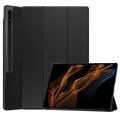 Étui à Rabat Smart Samsung Galaxy Tab S10 Ultra - Série Tri-Fold - Noir 