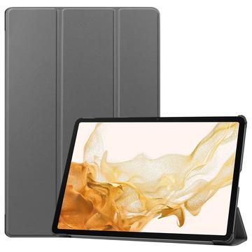 Étui à Rabat Smart Samsung Galaxy Tab S10+ - Série Tri-Fold - Gris