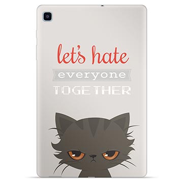 Coque Samsung Galaxy Tab S6 Lite 2020/2022 en TPU - Chat en Colère