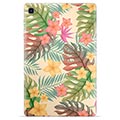 Coque Samsung Galaxy Tab S6 Lite 2020/2022 en TPU - Fleurs Roses