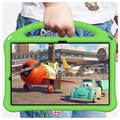 Coque Samsung Galaxy Tab S7+/S7 FE/S8+ Antichoc Portative pour Enfants - Verte