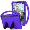 Coque Samsung Galaxy Tab S7+/S7 FE/S8+ Antichoc Portative pour Enfants - Violete