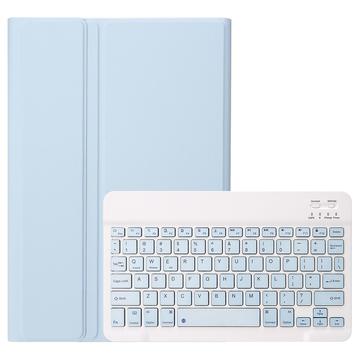 Étui Samsung Galaxy Tab S10 FE/S9 FE avec Clavier Bluetooth - Azur Clair