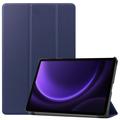 Étui à Rabat Smart Samsung Galaxy Tab S9 FE - Série Tri-Fold - Bleu