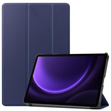 Étui à Rabat Smart Samsung Galaxy Tab S10 FE/S9 FE - Série Tri-Fold - Bleu