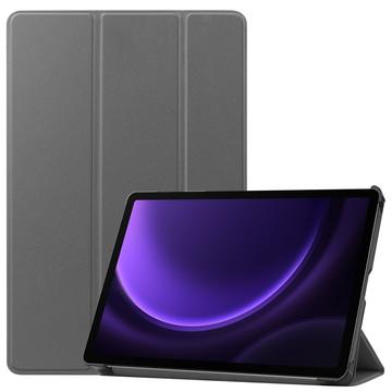 Étui à Rabat Smart Samsung Galaxy Tab S10 FE/S9 FE - Série Tri-Fold - Gris