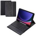 Étui Samsung Galaxy Tab S9+ avec Clavier Bluetooth - Noir