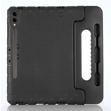 Coque SSamsung Galaxy Tab S9+/S9 FE+ Antichoc Portative Pour Enfants - Noir