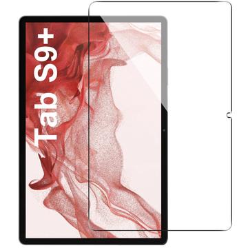 Protecteur d’Écran - 9H - Samsung Galaxy Tab S9+/S8+ en Verre Trempé - Case Friendly - Clair