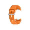 Bracelet Sport Samsung Galaxy Watch 4/4 Classic/5/5 Pro/6/6 Classic/7/FE en Silicone ET-SNL31LOEGEU -M/L - Orange