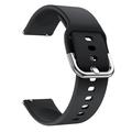 Bracelet Samsung Galaxy Watch Active/Active2 en Silicone Souple - Noir