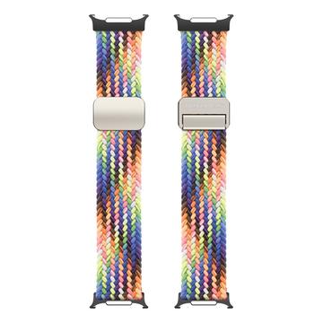 Samsung Galaxy Watch Ultra Dux Ducis Mixture Pro Bracelet tressé en nylon - 47mm - Arc-en-ciel