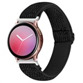 Bracelet de Montre Tricoté Samsung Galaxy Watch4/Watch4 Classic - Noir