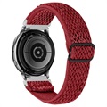 Bracelet de Montre Tricoté Samsung Galaxy Watch4/Watch4 Classic - Rouge