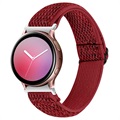 Bracelet de Montre Tricoté Samsung Galaxy Watch4/Watch4 Classic - Rouge