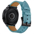 Bracelet en Cuir pour Samsung Galaxy Watch4/Watch4 Classic - Bleu