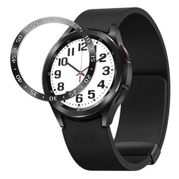 Samsung Galaxy Watch6 Classic Styling Bezel Cover - 43mm - Noir / Blanc