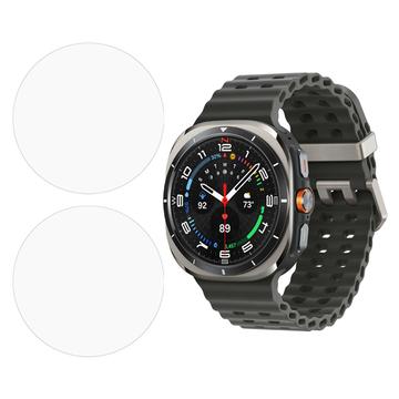 Protecteur d’Écran Samsung Galaxy Watch8 Classic en Verre Trempé - 2 Pièces - 47mm - Clair