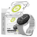 Protection d'écran Samsung Galaxy Watch8 en verre trempé Ringke Easy Slide - 44mm - 2 Pcs.