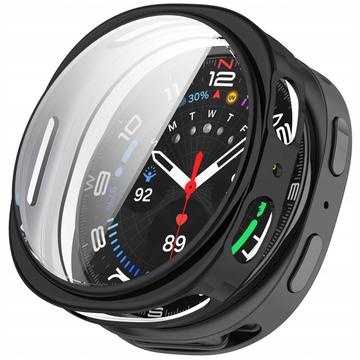 Étui Samsung Galaxy Watch8 Tech-Protect Defense360 avec protecteur d\'écran - 44mm - Noir