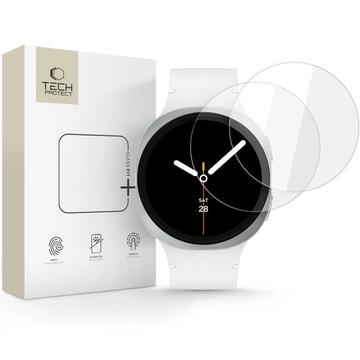 Protecteur d\'écran en verre trempé Samsung Galaxy Watch8 Tech-Protect Glass Fit+ - 40mm